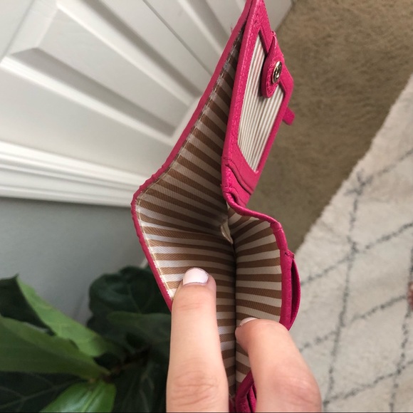 SOLD Kate Spade Hot Pink Mini Wallet - Picture 4 of 5